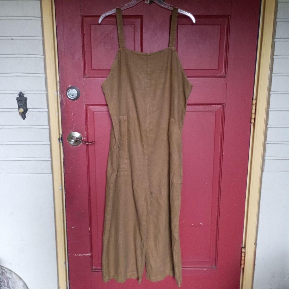Universal-thread Women's Brown and Tan Jumpsuit